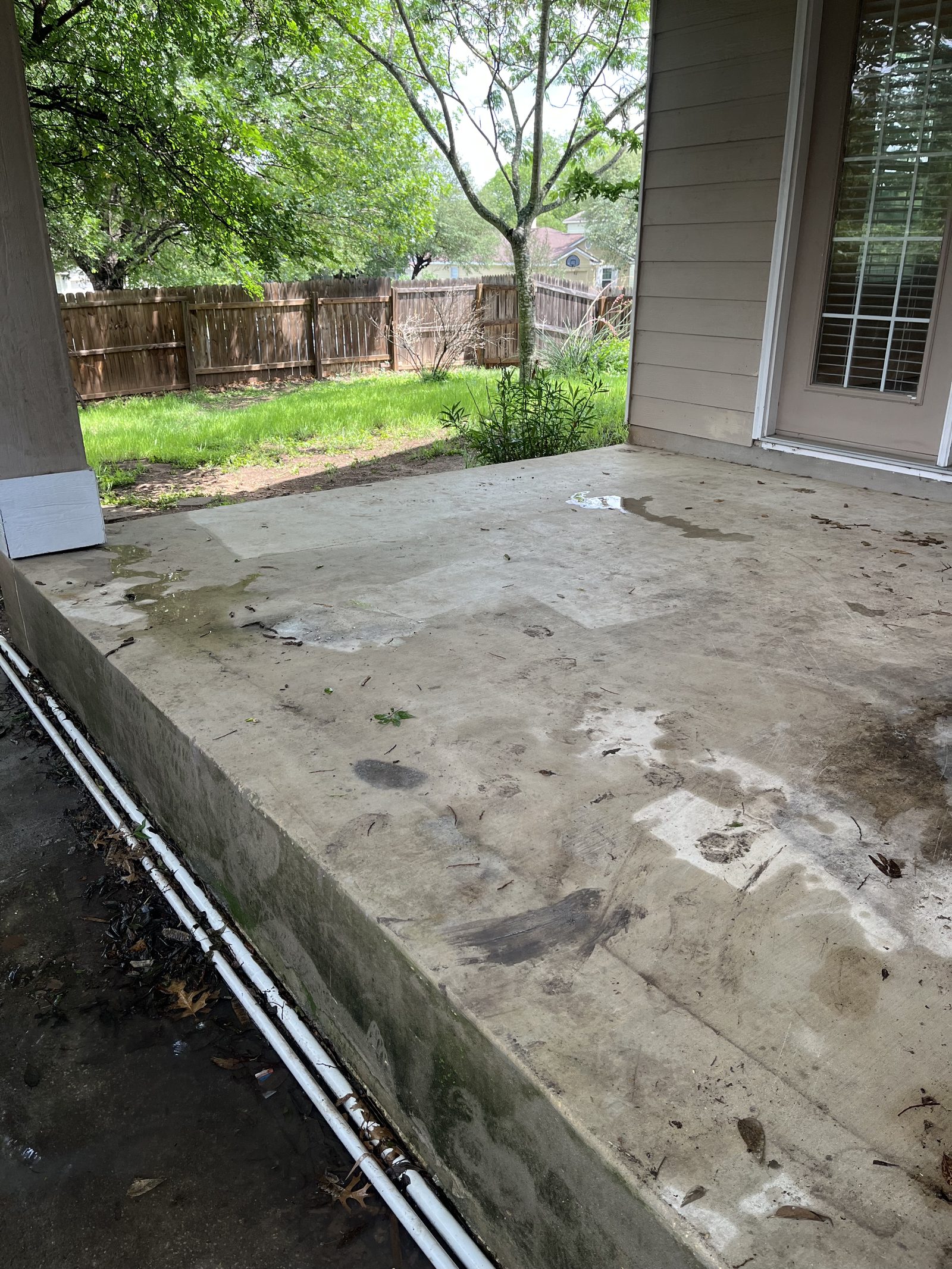 Yard Waste Removal — yard waste removal job by Gone Today Junk Removal